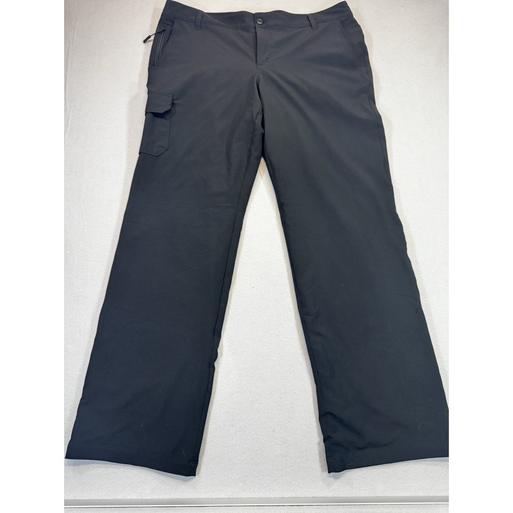 Eddie Bauer Women's 14 Black Fleece Lined cargo pants